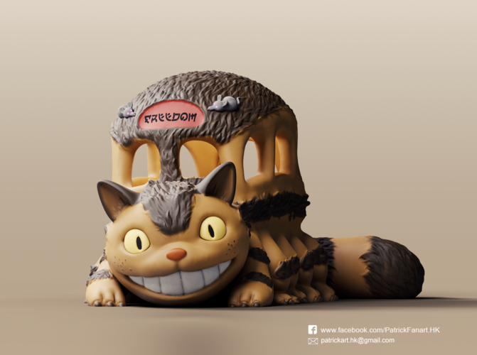 Catbus(My Neighbor Totoro) 3D Print 276109