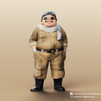 Small Marco Pagot(Porco Rosso) 3D Printing 276110