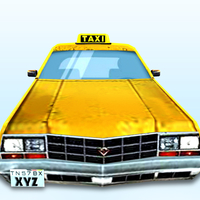 Low Poly Taxi Car - Thumbnail 1