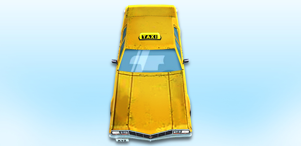 Low Poly Taxi Car 3D Print 276123