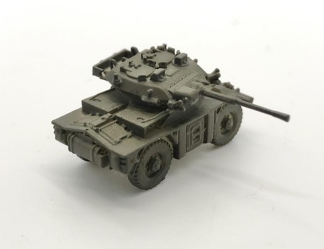 Armored car FV721 Fox in scale 15mm (1:100) 3D Print 276158