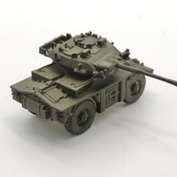 Armored car FV721 Fox in scale 15mm (1:100) - Thumbnail 4
