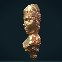 Female Face Mascaron - Thumbnail 7