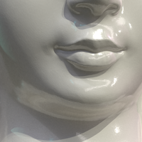 Female Face Mascaron - Thumbnail 11