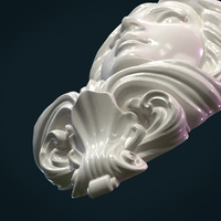 Female Face Mascaron - Thumbnail 15