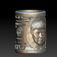 Trump US dollar Pen holder - Thumbnail 1