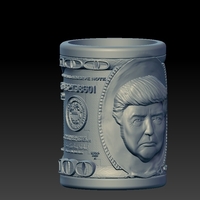 Trump US dollar Pen holder - Thumbnail 2