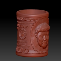 Trump US dollar Pen holder - Thumbnail 3