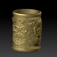 China New 100 yuan RMB pen holder - Thumbnail 1