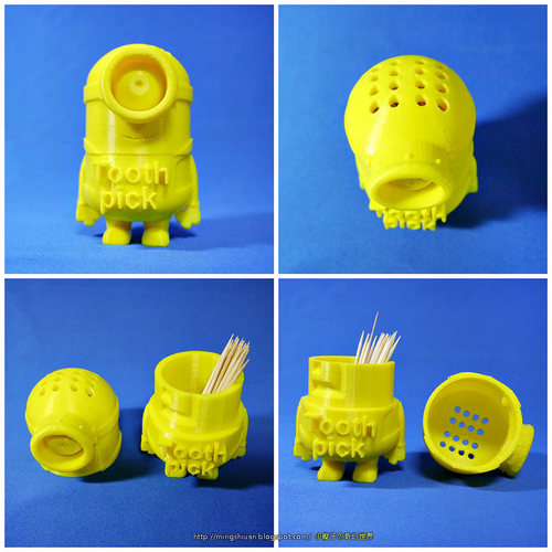 Minion Toothpick 3D Print 27621