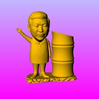 Chairman Xi pen holder 2 - Thumbnail 2