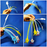 Bunny Cable Holder / Bookmarks / Keychain / Bracelet - Thumbnail 2