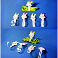 Bunny Cable Holder / Bookmarks / Keychain / Bracelet - Thumbnail 5