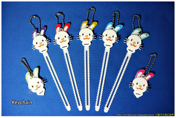 Bunny Cable Holder / Bookmarks / Keychain / Bracelet 3D Print 27628