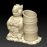 China Year of the Rat Fortune Peh holder 1 - Thumbnail 2