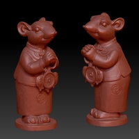 Lucky Rat Chinese year Congratulations to Fortune Decoration 6 - Thumbnail 3