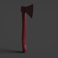 Old Steampunk Axe 3D Print - Thumbnail 6