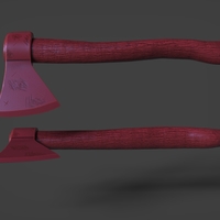 Old Steampunk Axe 3D Print - Thumbnail 8