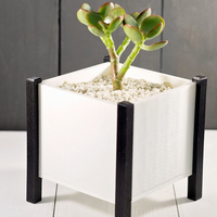 Modern Square Planter Box - Thumbnail 4