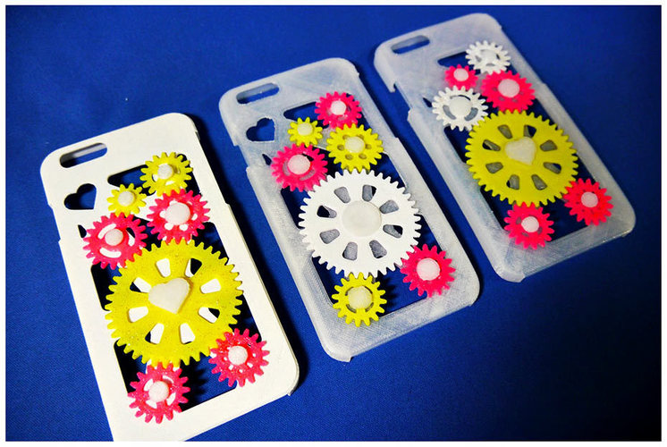 iPhone 6 & iPhone 6 Plus Gear Case 3D Print 27636