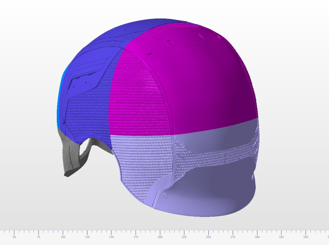 Captain America Helmet from Civil War  3D Print 276405