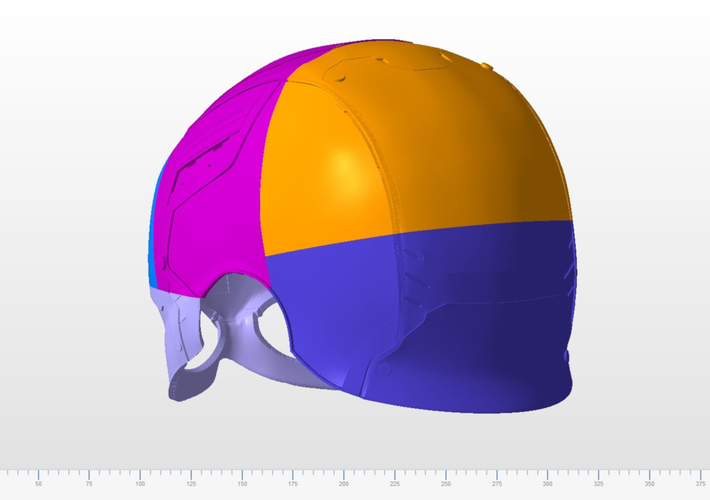 Captain America Helmet from Civil War  3D Print 276407