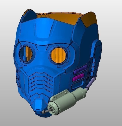 Star-Lord Helmet from Guardians of the Galaxy 3D Print 276418