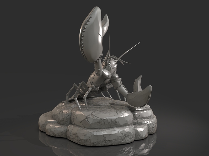 Lobster Ready for 3D Print 3D Print 276473