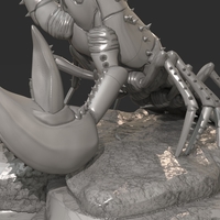 Lobster Ready for 3D Print - Thumbnail 13