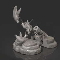 Lobster Ready for 3D Print - Thumbnail 14