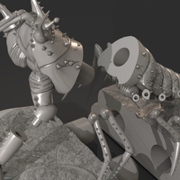 Lobster Ready for 3D Print - Thumbnail 19