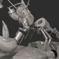Lobster Ready for 3D Print - Thumbnail 22