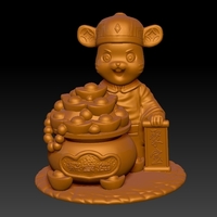 Money Rat Treasure - congratulations fortune - Thumbnail 1