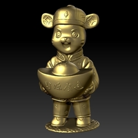 Money Rat Chinese Year - a lot of financial resources - Thumbnail 1