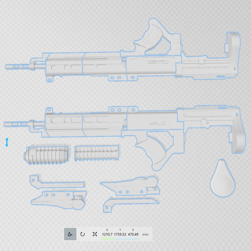 KILLZONE 3 - StA-52 Assault Rifle - FOR COSPLAY - Pinshape
