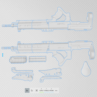 KILLZONE 3 - StA-52 Assault Rifle - FOR COSPLAY - Thumbnail 1