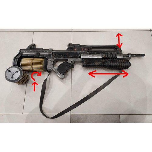 KILLZONE 3 - StA-52 Assault Rifle - FOR COSPLAY 3D Print 276617