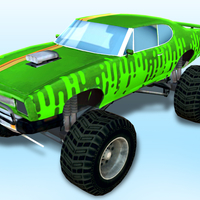 Green Monster Truck - Thumbnail 3