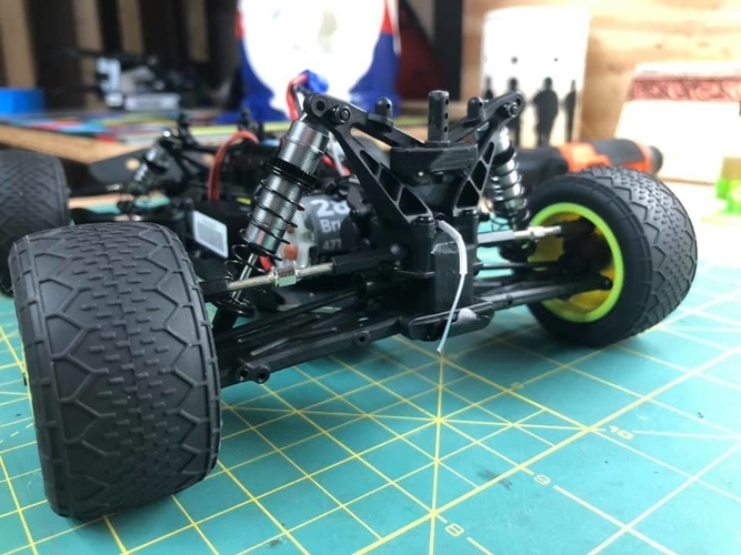 3D Printed Losi Mini-T 2.0 - Single rear body post for Shock Mod by ...