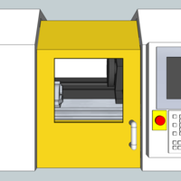 1/12 scale CNC Lathe assemble model -1 - Thumbnail 2