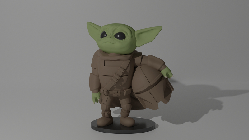 Baby Yoda Mandalorian