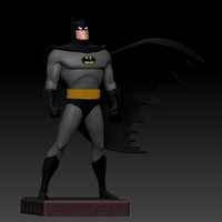 Small Batman - Animates Series (22cm) 3D Printing 276715