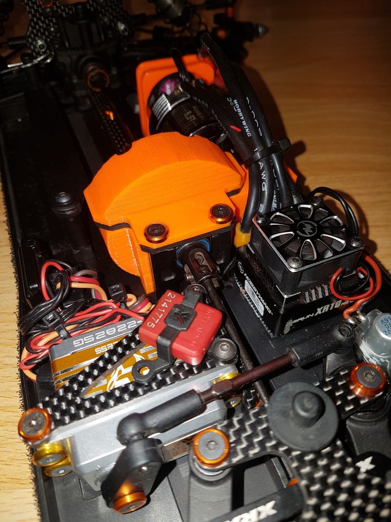 xray xb4 18-19 gear cover