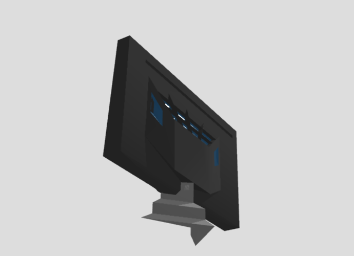 ​Concept PC Monitor 3D Print 276794