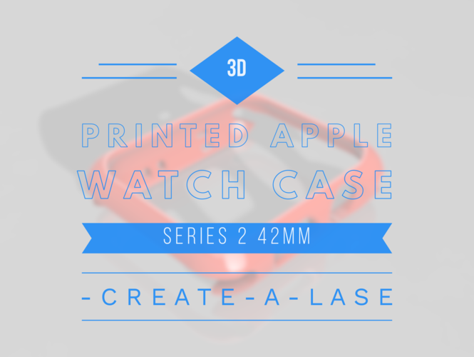 Apple Watch Case Series 2/ Series 3 42mm 3D Print 276805
