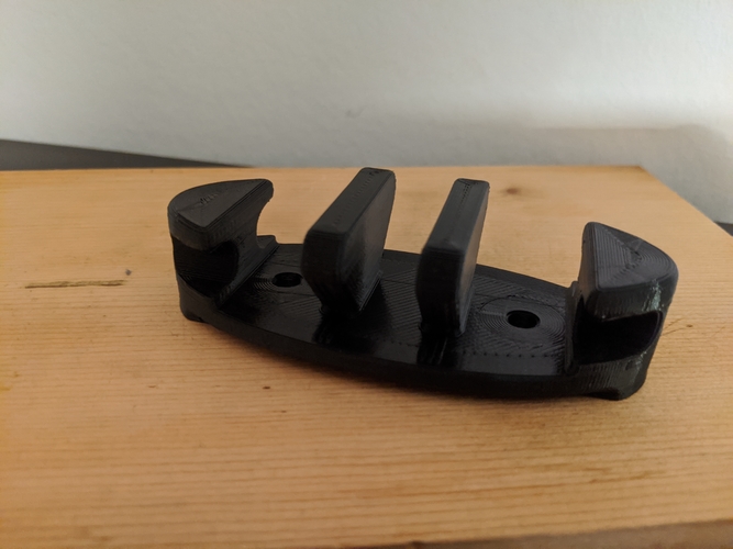 Zig Zag Anchor Cleat Slide Anker Klemme Kajak Kayak V2 3D Print 276819