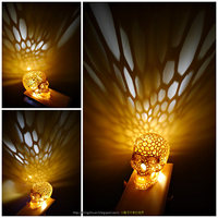 Skull lamps - Voronoi Style - Thumbnail 5