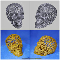 Skull lamps - Voronoi Style - Thumbnail 8