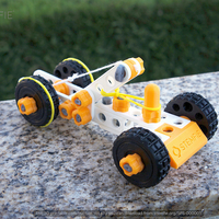 Small STEMFIE rubber-band-driven car 3D Printing 276985