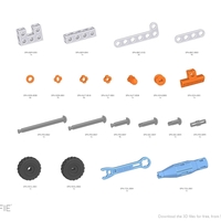 STEMFIE rubber-band-driven car - Thumbnail 6